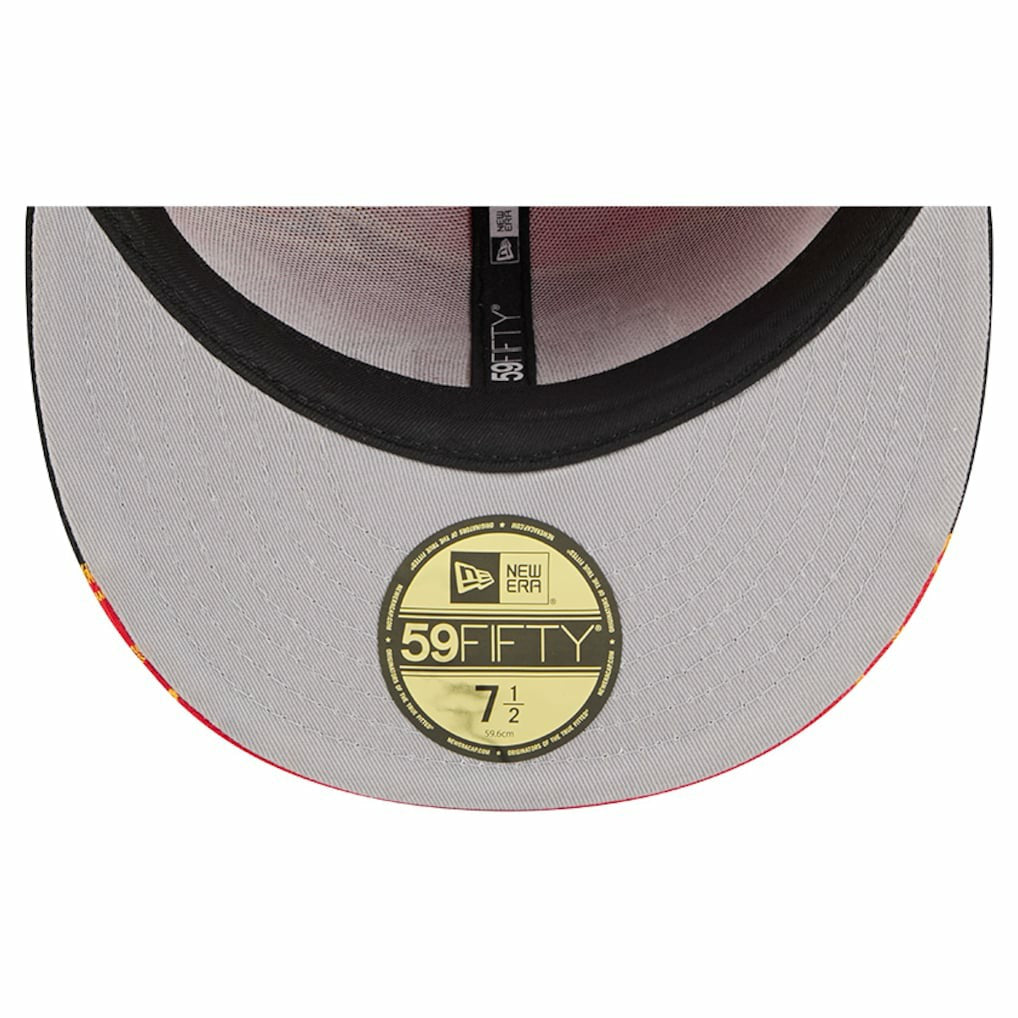 Kansas City Chiefs New Era Break 59FIFTY Fitted Hat - Red/Black cheap
