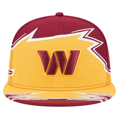 Washington Commanders New Era Break 59FIFTY Fitted Hat - Burgundy/Gold for sale