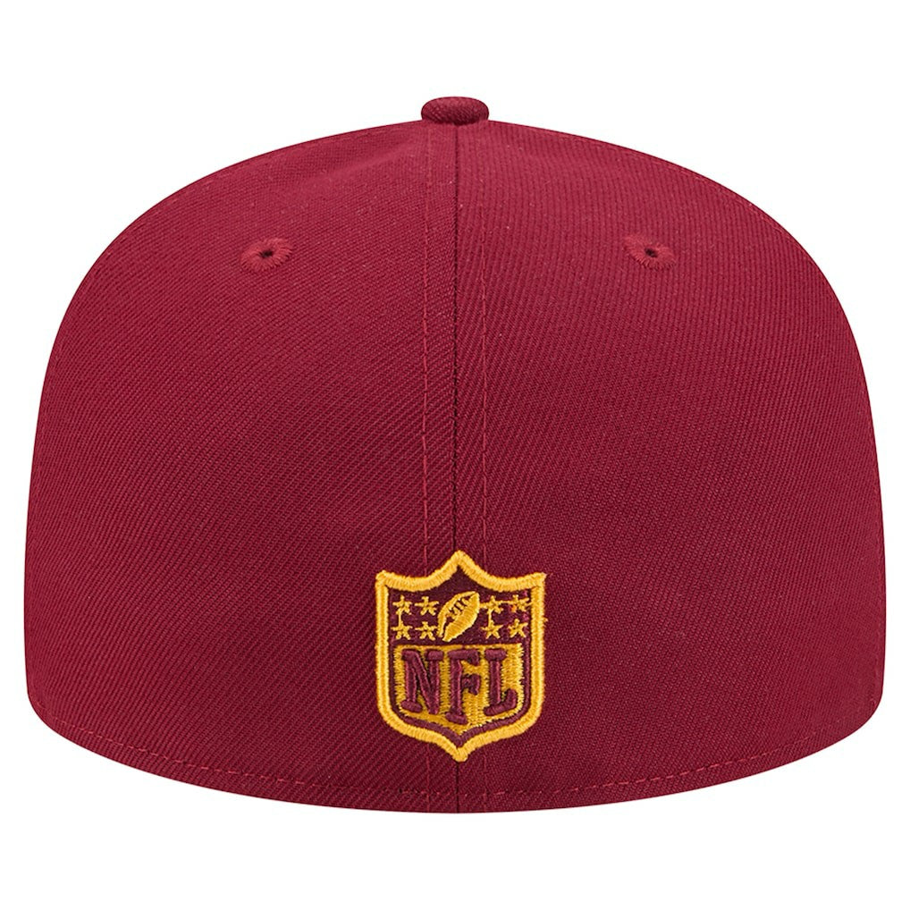 Washington Commanders New Era Break 59FIFTY Fitted Hat - Burgundy/Gold for sale