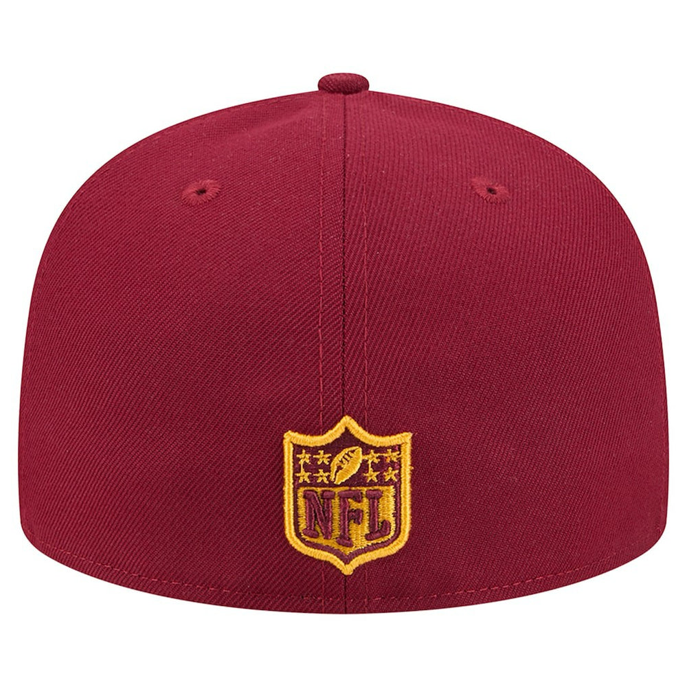 Washington Commanders New Era Break 59FIFTY Fitted Hat - Burgundy/Gold for sale