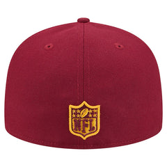 Washington Commanders New Era Break 59FIFTY Fitted Hat - Burgundy/Gold for sale