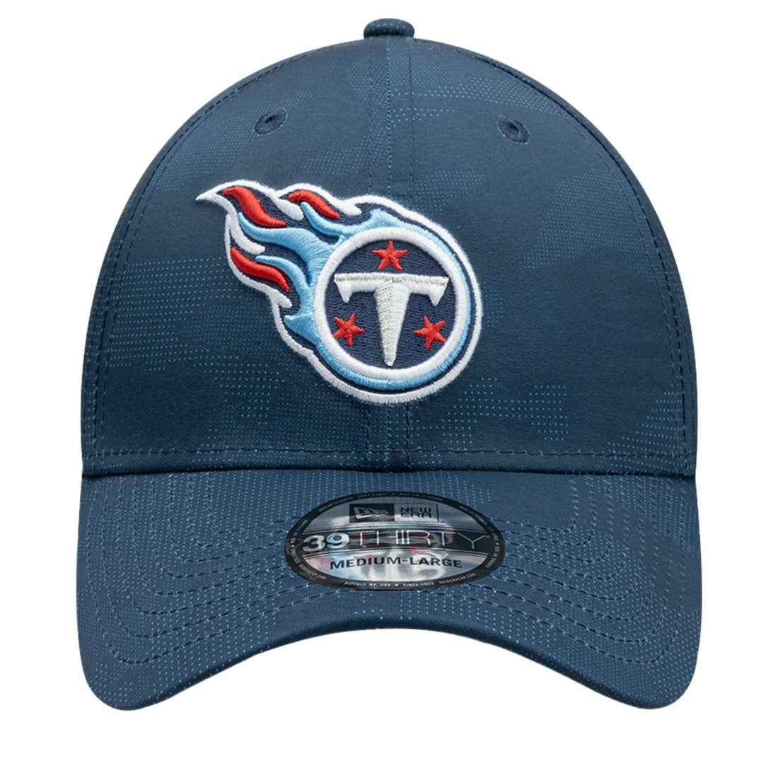 Tennessee Titans New Era Tonal Camo 39THIRTY Stretch Fit Hat - Navy discount