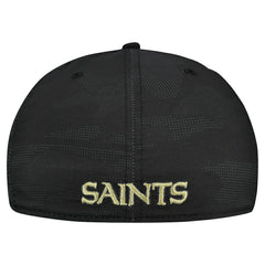 New Orleans Saints New Era Tonal Camo 39THIRTY Stretch Fit Hat - Black on sale