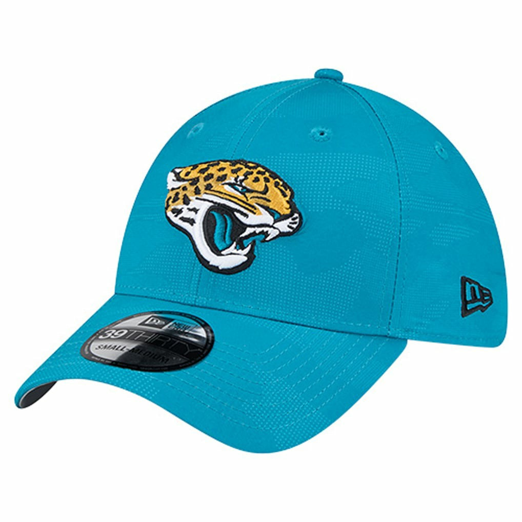Jacksonville Jaguars New Era Tonal Camo 39THIRTY Stretch Fit Hat - Teal outlet
