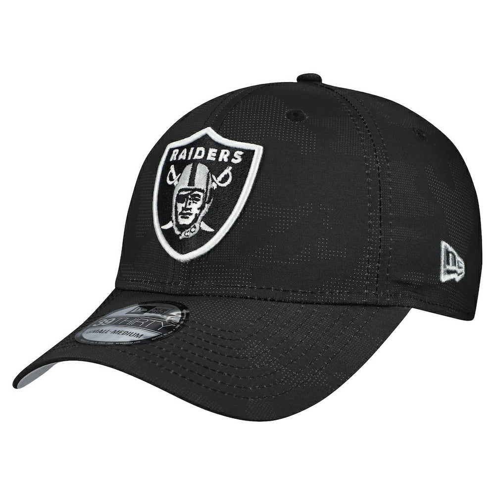 Las Vegas Raiders New Era Tonal Camo 39THIRTY Stretch Fit Hat - Black outlet