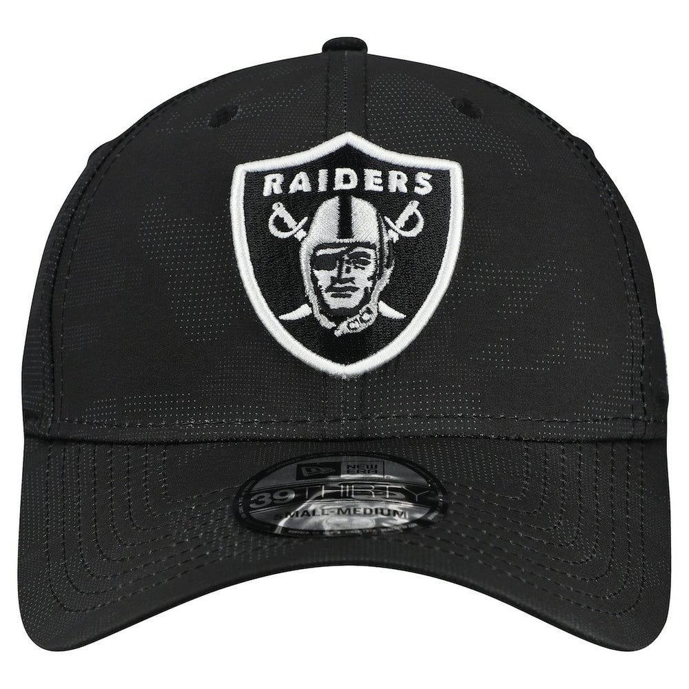 Las Vegas Raiders New Era Tonal Camo 39THIRTY Stretch Fit Hat - Black outlet
