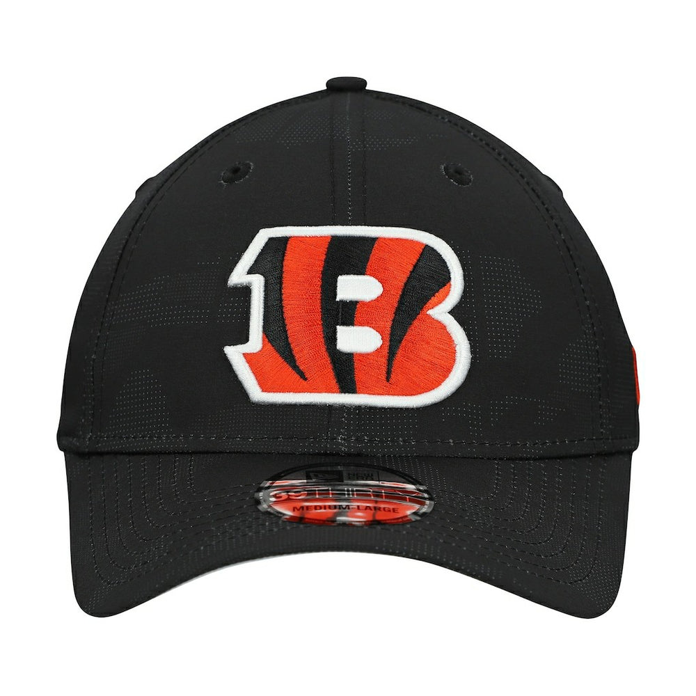 Cincinnati Bengals New Era Tonal Camo 39THIRTY Stretch Fit Hat - Black discount
