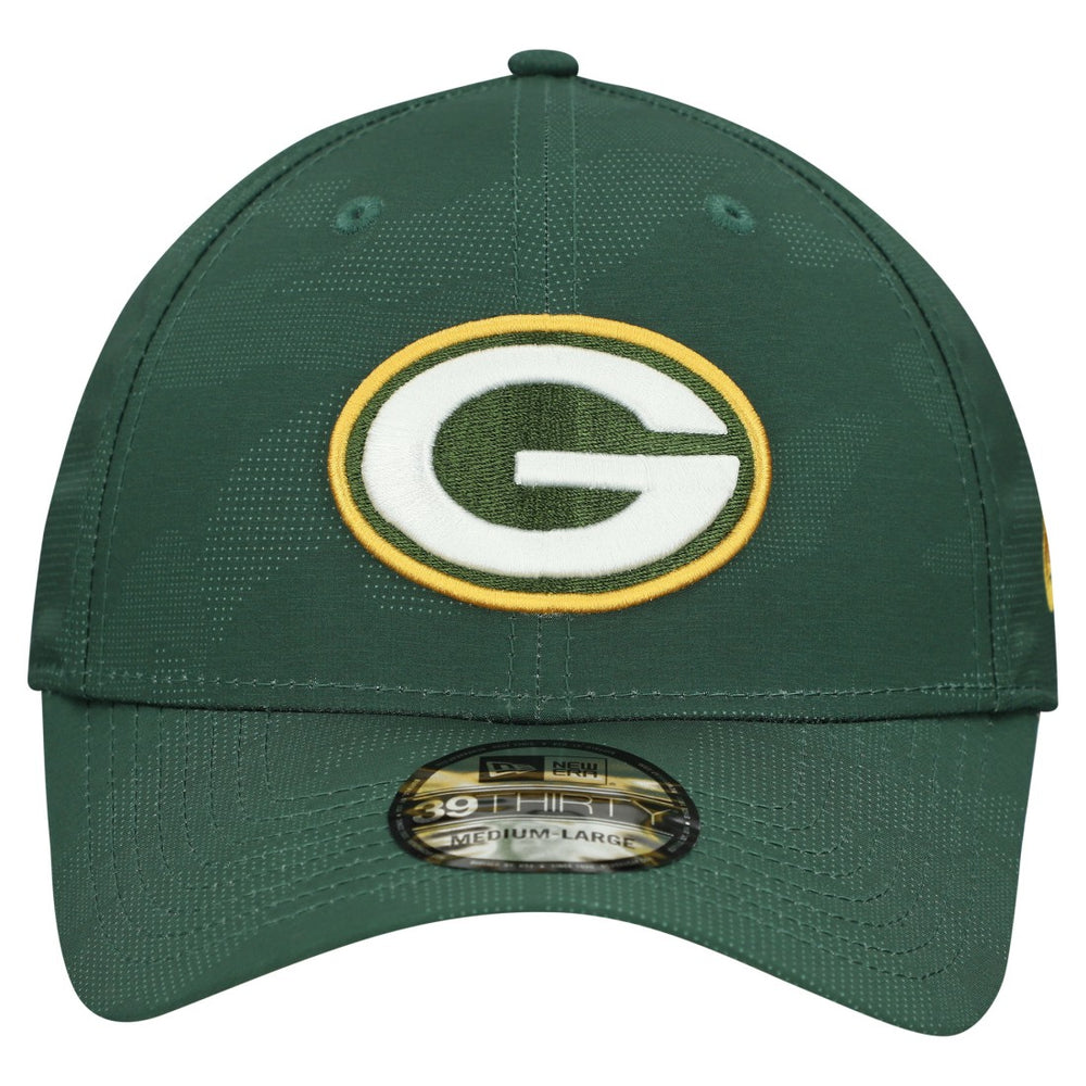 Green Bay Packers New Era Tonal Camo 39THIRTY Stretch Fit Hat - Green outlet