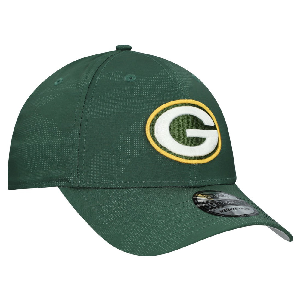 Green Bay Packers New Era Tonal Camo 39THIRTY Stretch Fit Hat - Green outlet