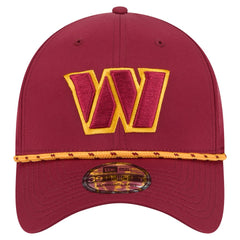 Washington Commanders New Era Perforated 39THIRTY Flex Hat - Burgundy on sale