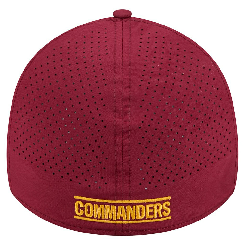 Washington Commanders New Era Perforated 39THIRTY Flex Hat - Burgundy on sale