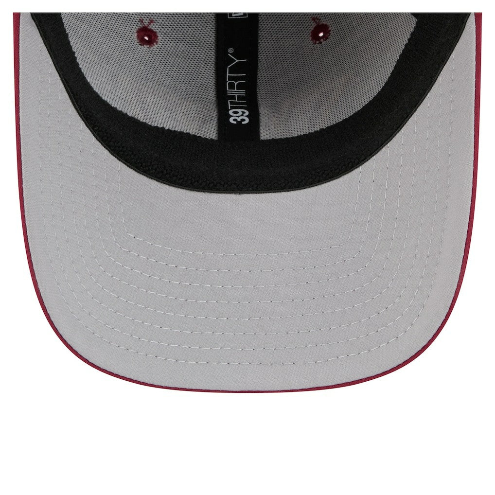 Washington Commanders New Era Perforated 39THIRTY Flex Hat - Burgundy on sale