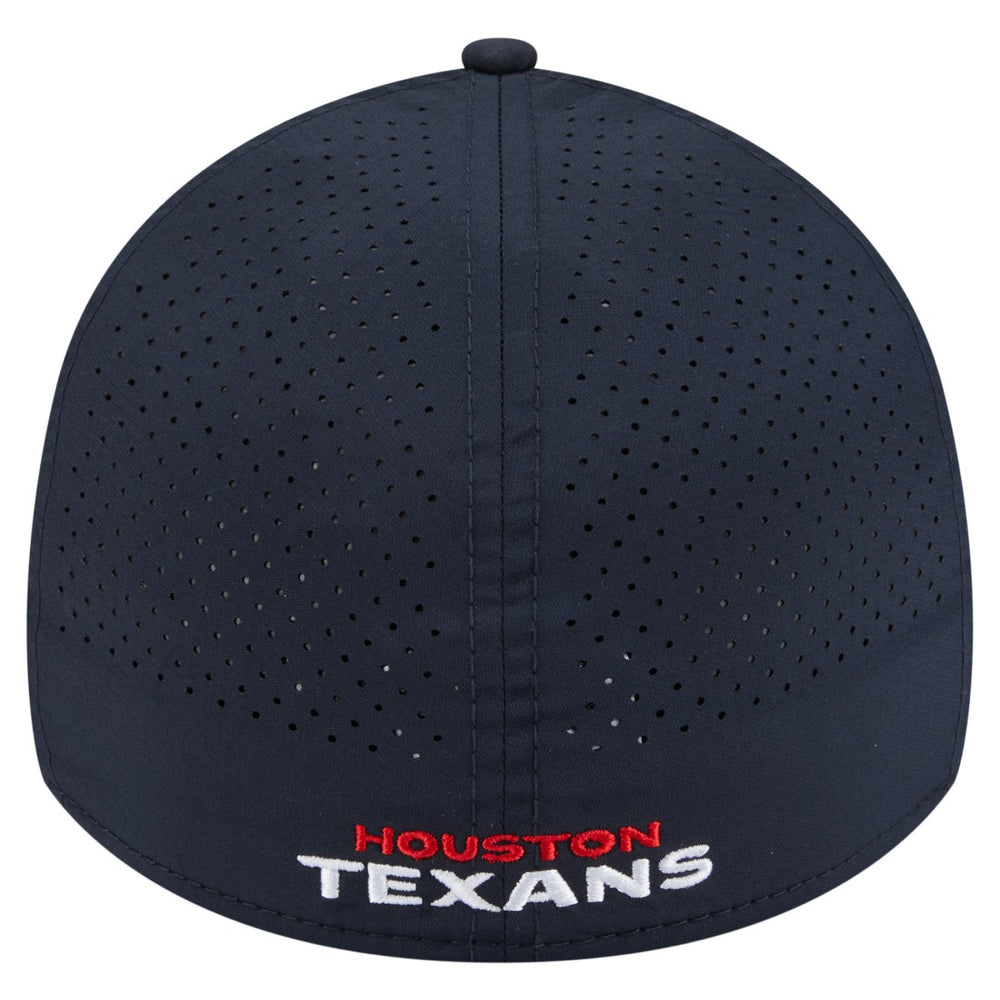 Houston Texans New Era Perforated 39THIRTY Flex Hat - Navy for sale