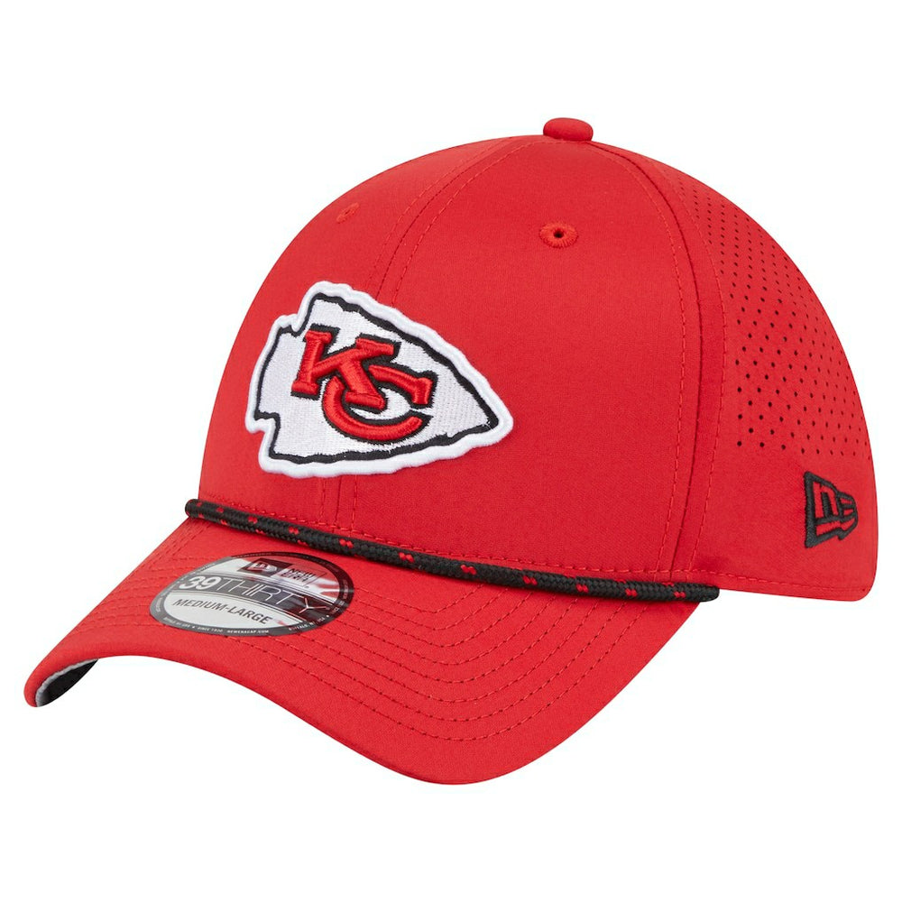 Kansas City Chiefs New Era Perforated 39THIRTY Flex Hat - Red online