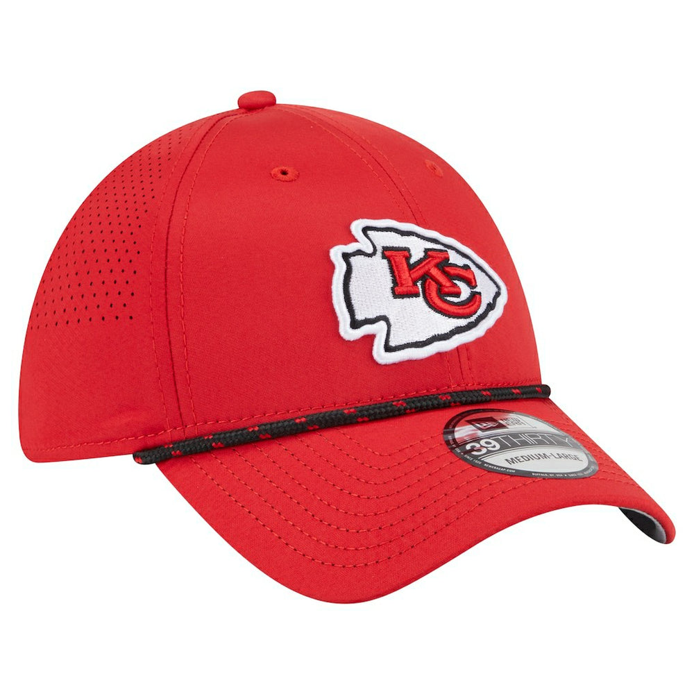 Kansas City Chiefs New Era Perforated 39THIRTY Flex Hat - Red online