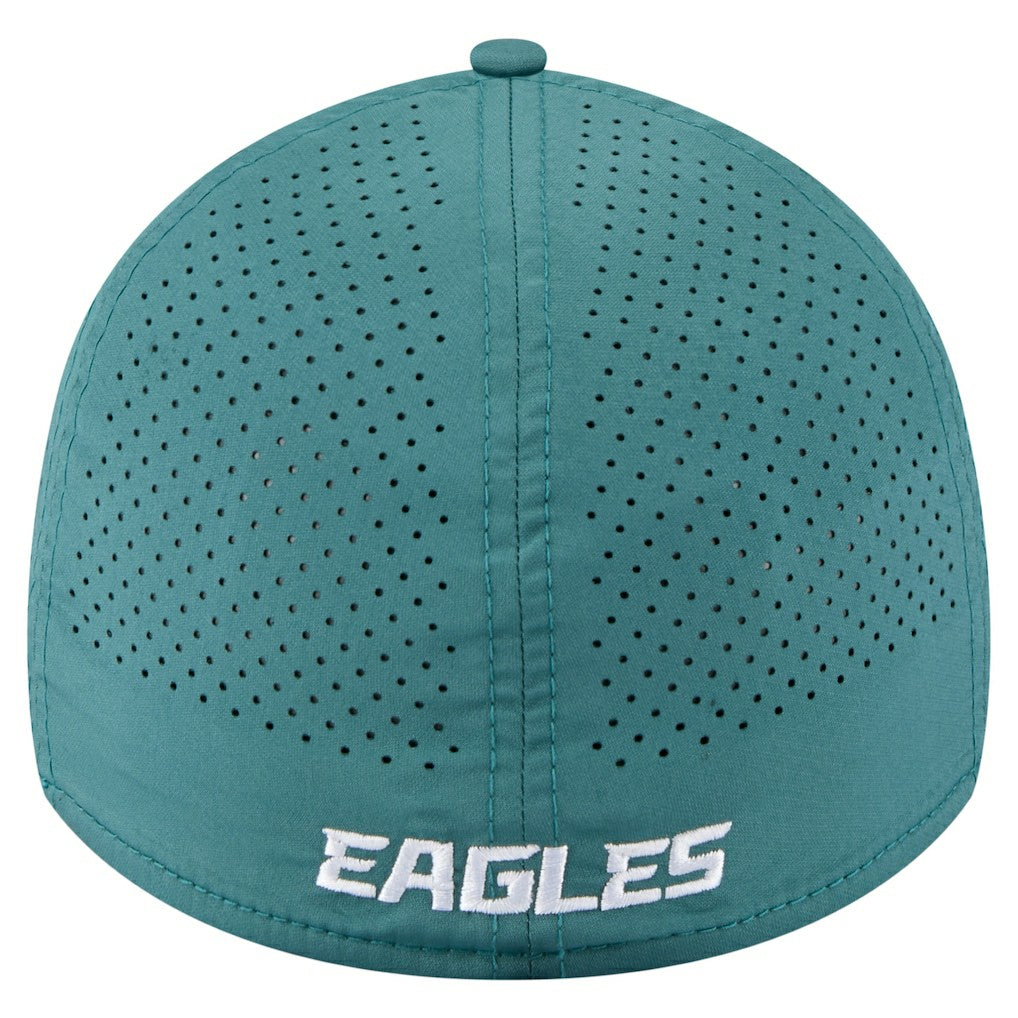 Philadelphia Eagles New Era Perforated 39THIRTY Flex Hat - Midnight Green online