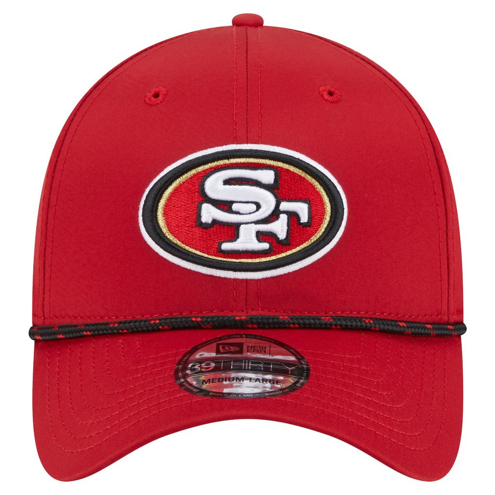 San Francisco 49ers New Era Perforated 39THIRTY Flex Hat - Scarlet sale