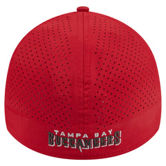 Tampa Bay Buccaneers New Era Perforated 39THIRTY Flex Hat - Red for sale