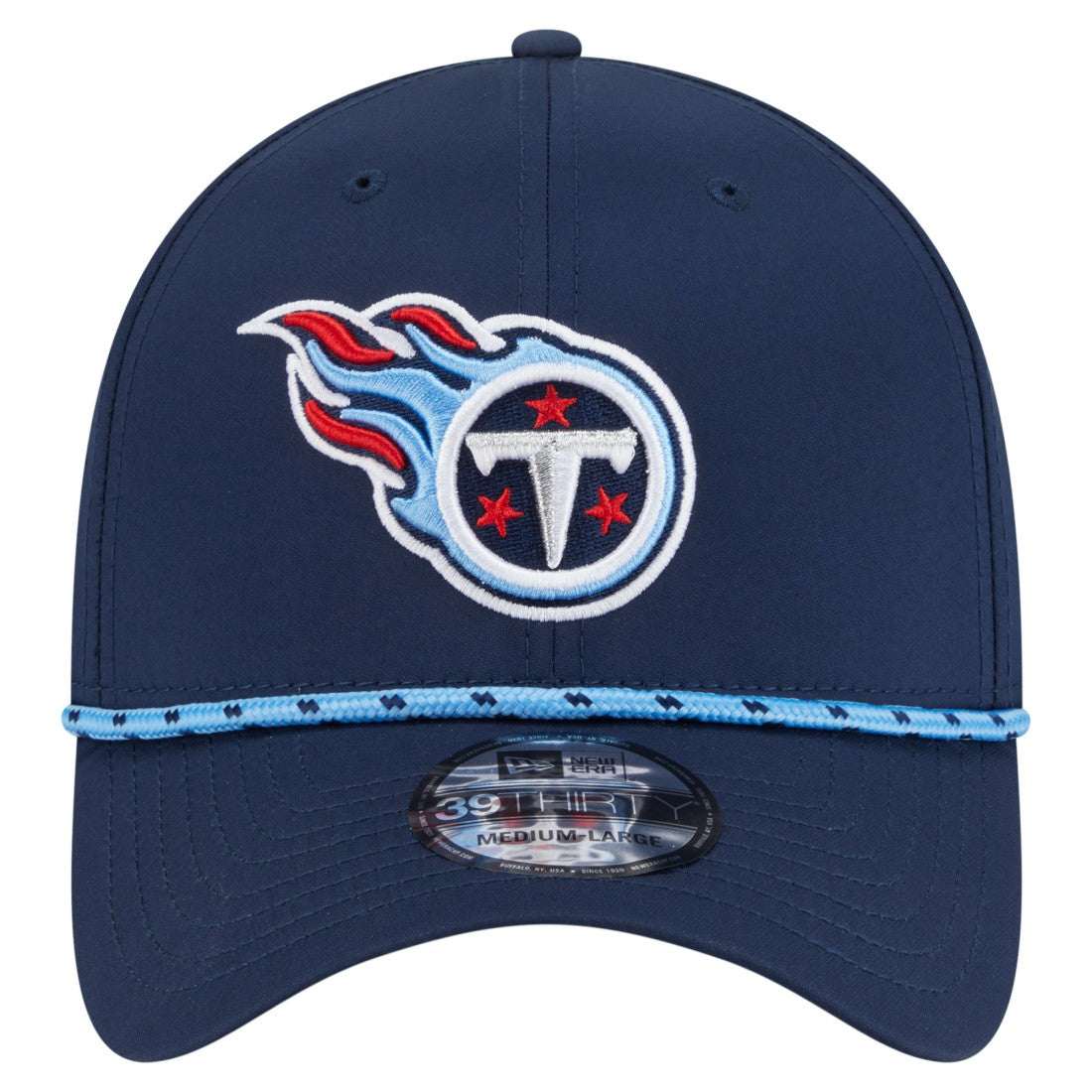 Tennessee Titans New Era Perforated 39THIRTY Flex Hat - Navy online