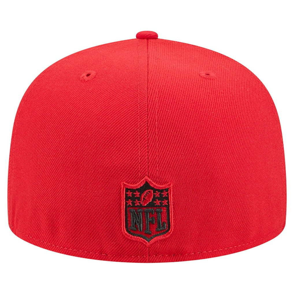 Kansas City Chiefs New Era Tri-Hit 59FIFTY Fitted Hat - Red cheap