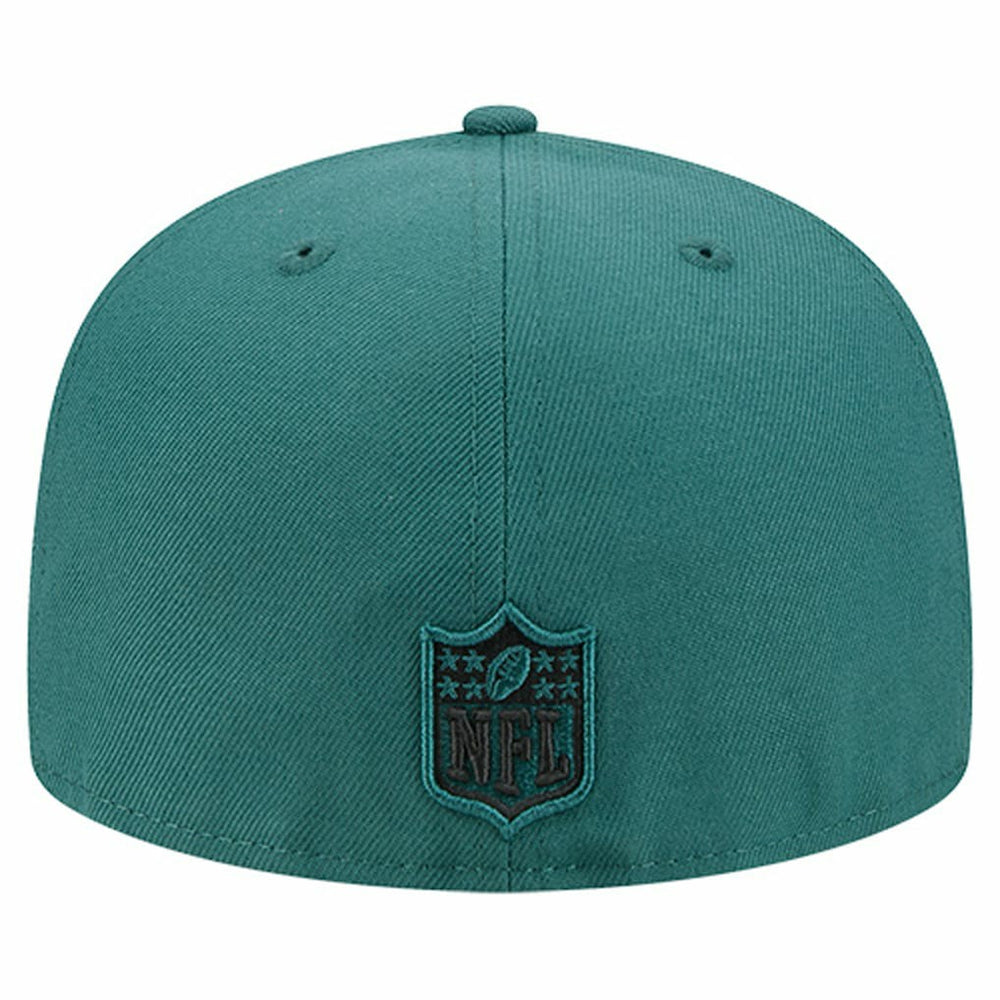 Philadelphia Eagles New Era Tri-Hit 59FIFTY Fitted Hat - Midnight Green outlet