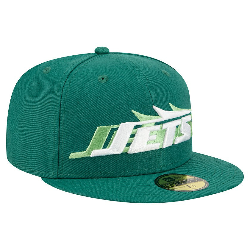 New York Jets New Era Tri-Hit 59FIFTY Fitted Hat - Green online
