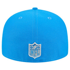 Detroit Lions New Era Tri-Hit 59FIFTY Fitted Hat - Blue sale