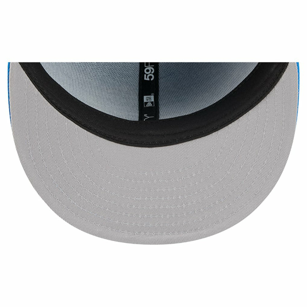Detroit Lions New Era Tri-Hit 59FIFTY Fitted Hat - Blue sale