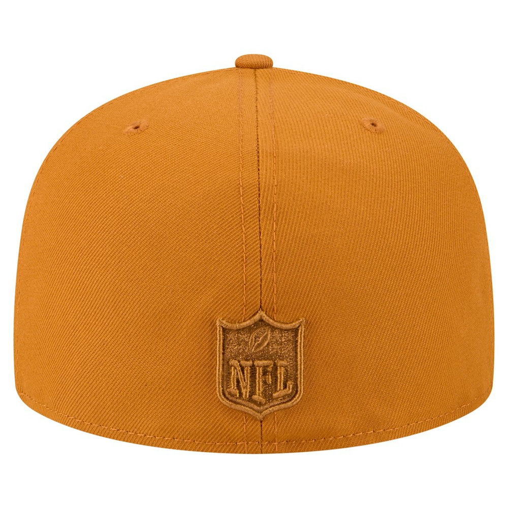 Miami Dolphins New Era Color Pack A-Frame 59FIFTY Fitted Hat - Brown discount