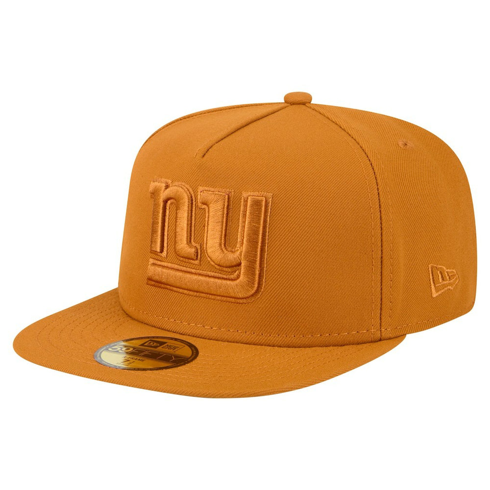 New York Giants New Era Color Pack A-Frame 59FIFTY Fitted Hat - Brown outlet