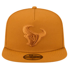 Houston Texans New Era Color Pack A-Frame 59FIFTY Fitted Hat - Brown on sale