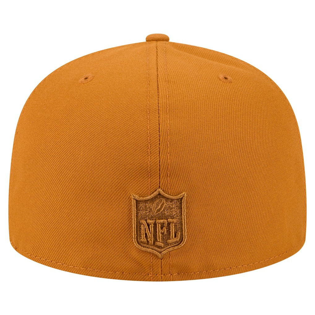 Los Angeles Rams New Era Color Pack A-Frame 59FIFTY Fitted Hat - Brown on sale