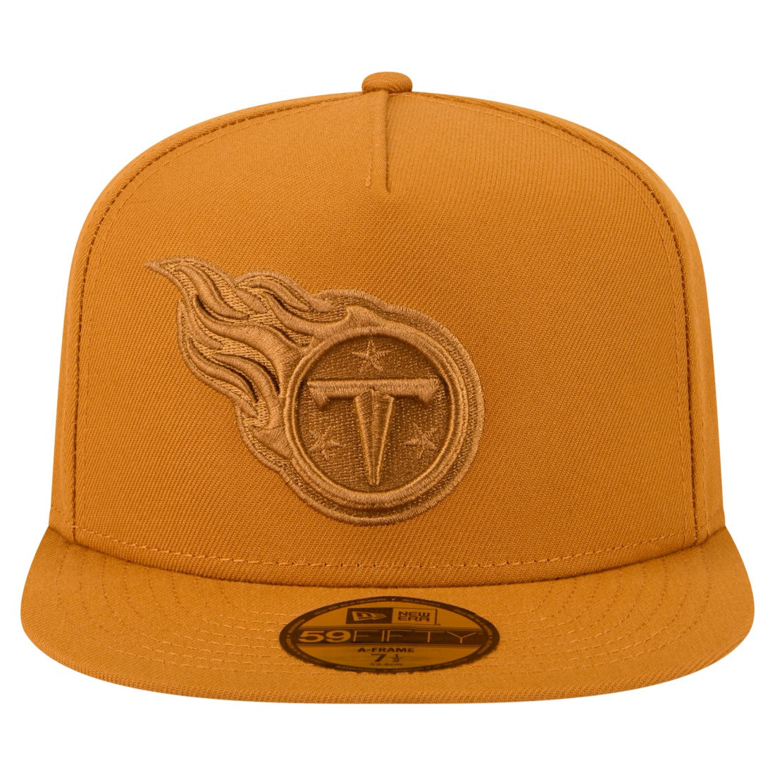 Tennessee Titans New Era Color Pack A-Frame 59FIFTY Fitted Hat - Brown online