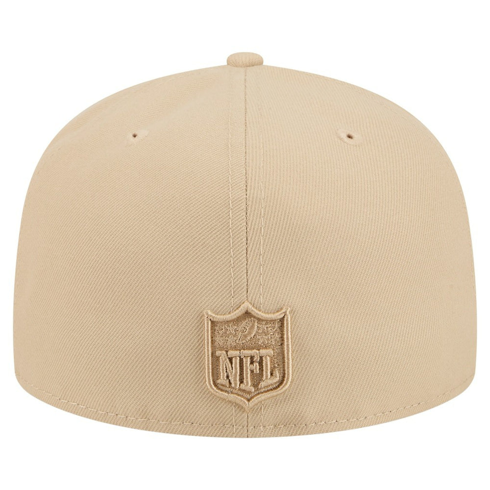 Detroit Lions New Era Color Pack A-Frame 59FIFTY Fitted Hat - Light Beige sale