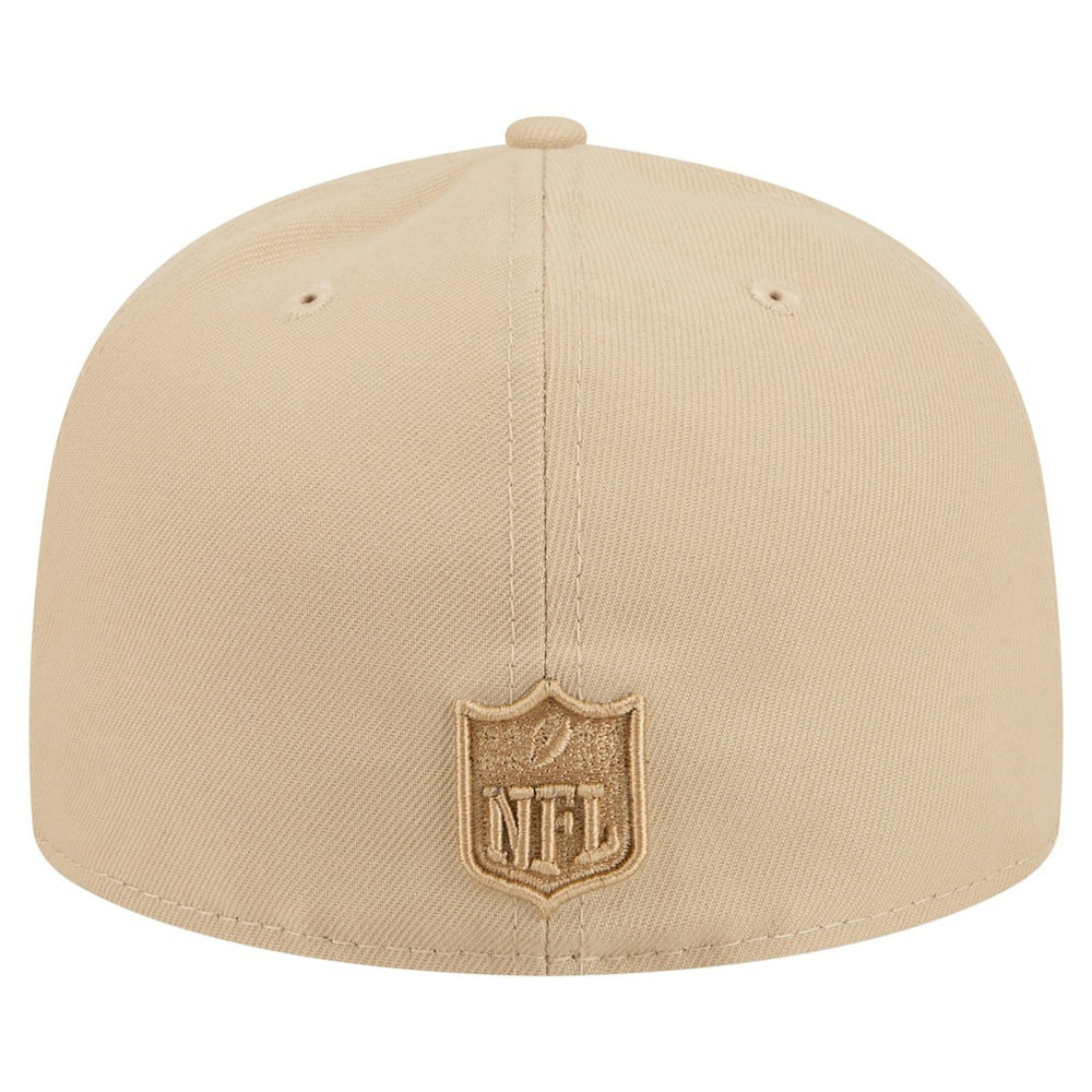 Kansas City Chiefs New Era Color Pack A-Frame 59FIFTY Fitted Hat - Light Beige discount