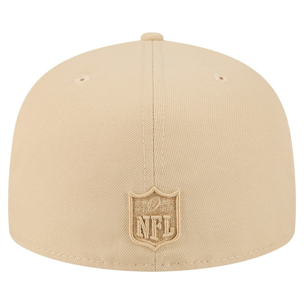 Los Angeles Rams New Era Color Pack A-Frame 59FIFTY Fitted Hat - Light Beige outlet
