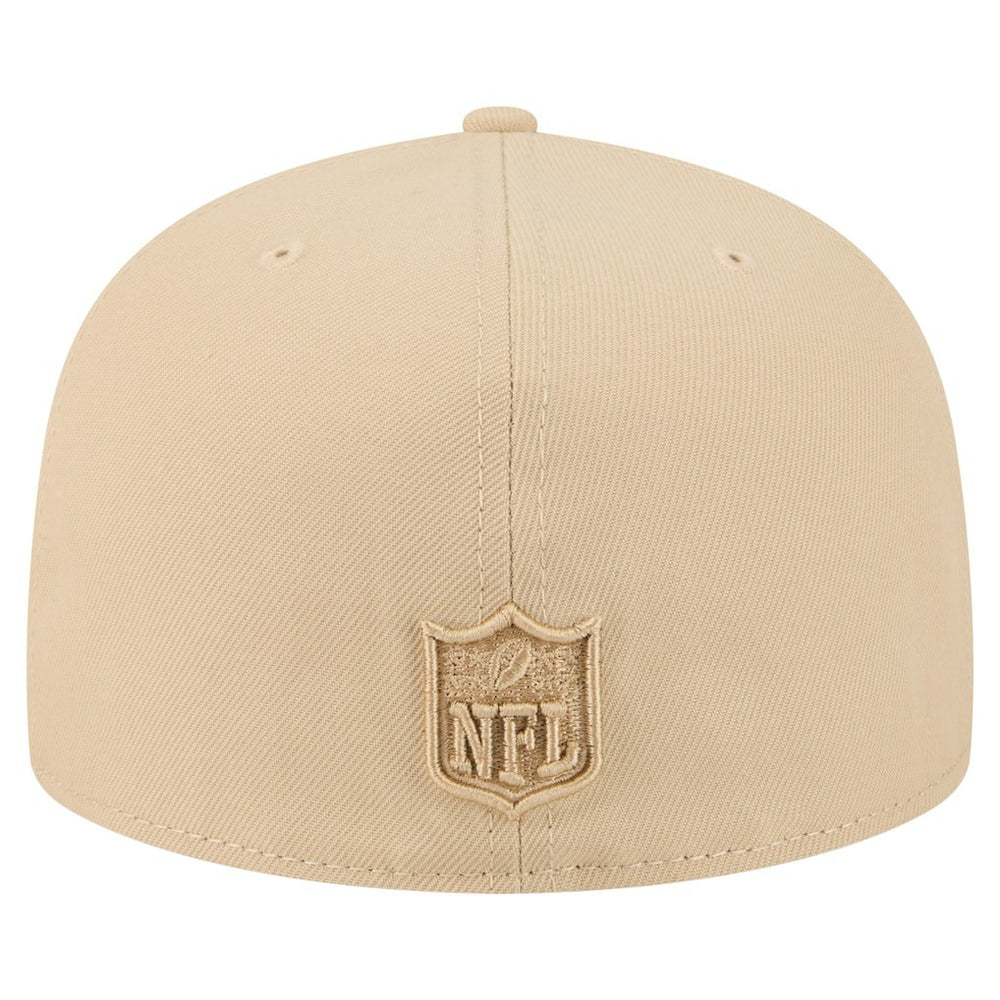 Miami Dolphins New Era Color Pack A-Frame 59FIFTY Fitted Hat - Light Beige outlet