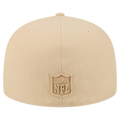 Miami Dolphins New Era Color Pack A-Frame 59FIFTY Fitted Hat - Light Beige outlet