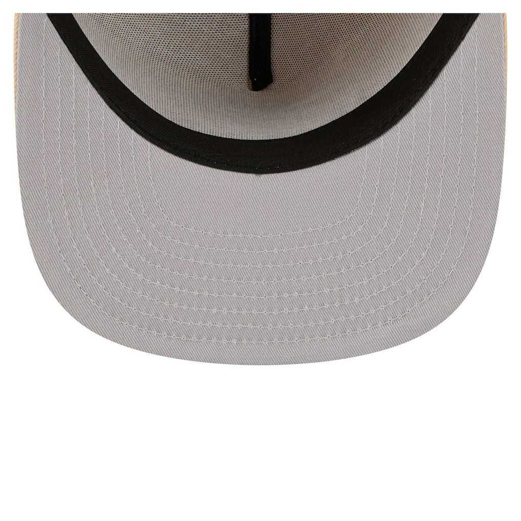 Miami Dolphins New Era Color Pack A-Frame 59FIFTY Fitted Hat - Light Beige outlet