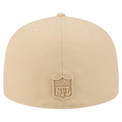 New Orleans Saints New Era Color Pack A-Frame 59FIFTY Fitted Hat - Light Beige outlet