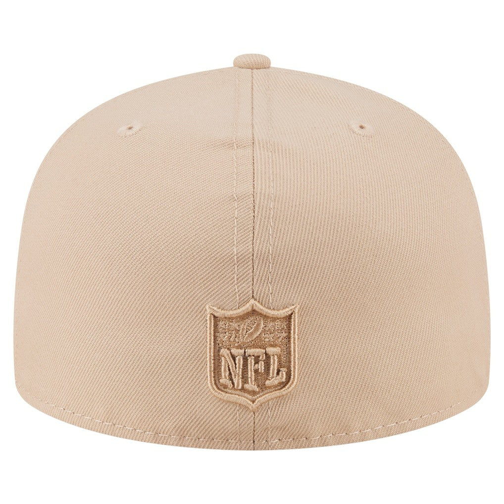 Philadelphia Eagles New Era Color Pack A-Frame 59FIFTY Fitted Hat - Light Beige outlet