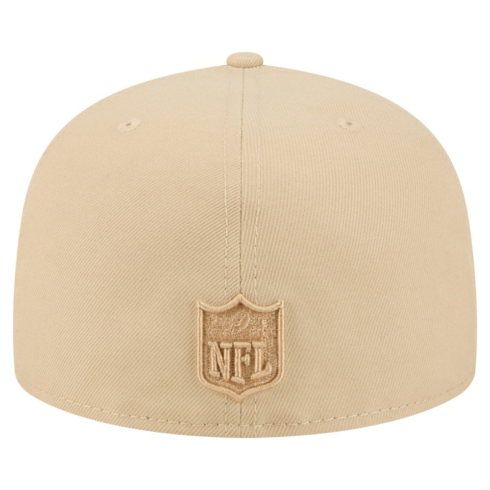 Cleveland Browns New Era Color Pack A-Frame 59FIFTY Fitted Hat - Light Beige on sale