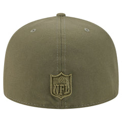 Miami Dolphins New Era Color Pack A-Frame 59FIFTY Fitted Hat - Olive discount
