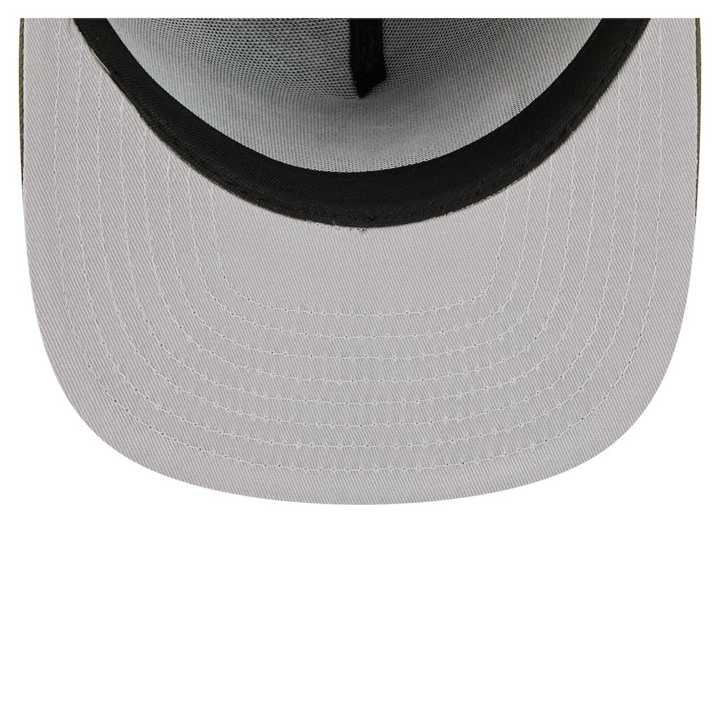 Miami Dolphins New Era Color Pack A-Frame 59FIFTY Fitted Hat - Olive discount