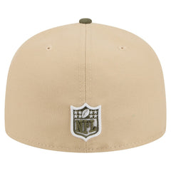 Detroit Lions New Era Color Pack A-Frame 59FIFTY Fitted Hat - Beige/Olive online