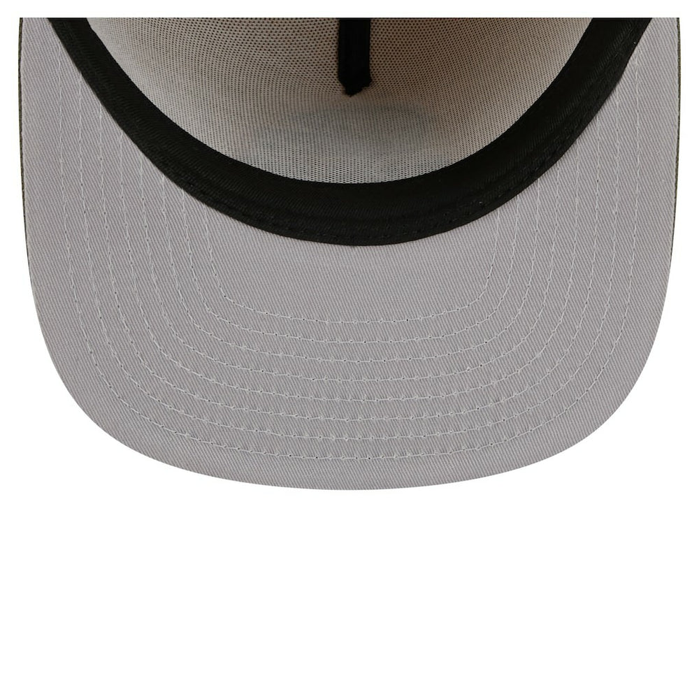 Cleveland Browns New Era Color Pack A-Frame 59FIFTY Fitted Hat - Beige/Olive cheap