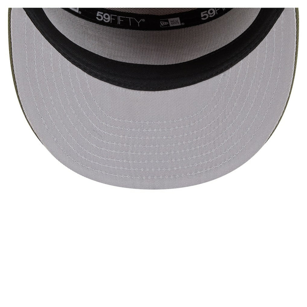 Philadelphia Eagles New Era Two-Tone Color Pack Split Panel 59FIFTY Fitted Hat - Olive/Brown for sale