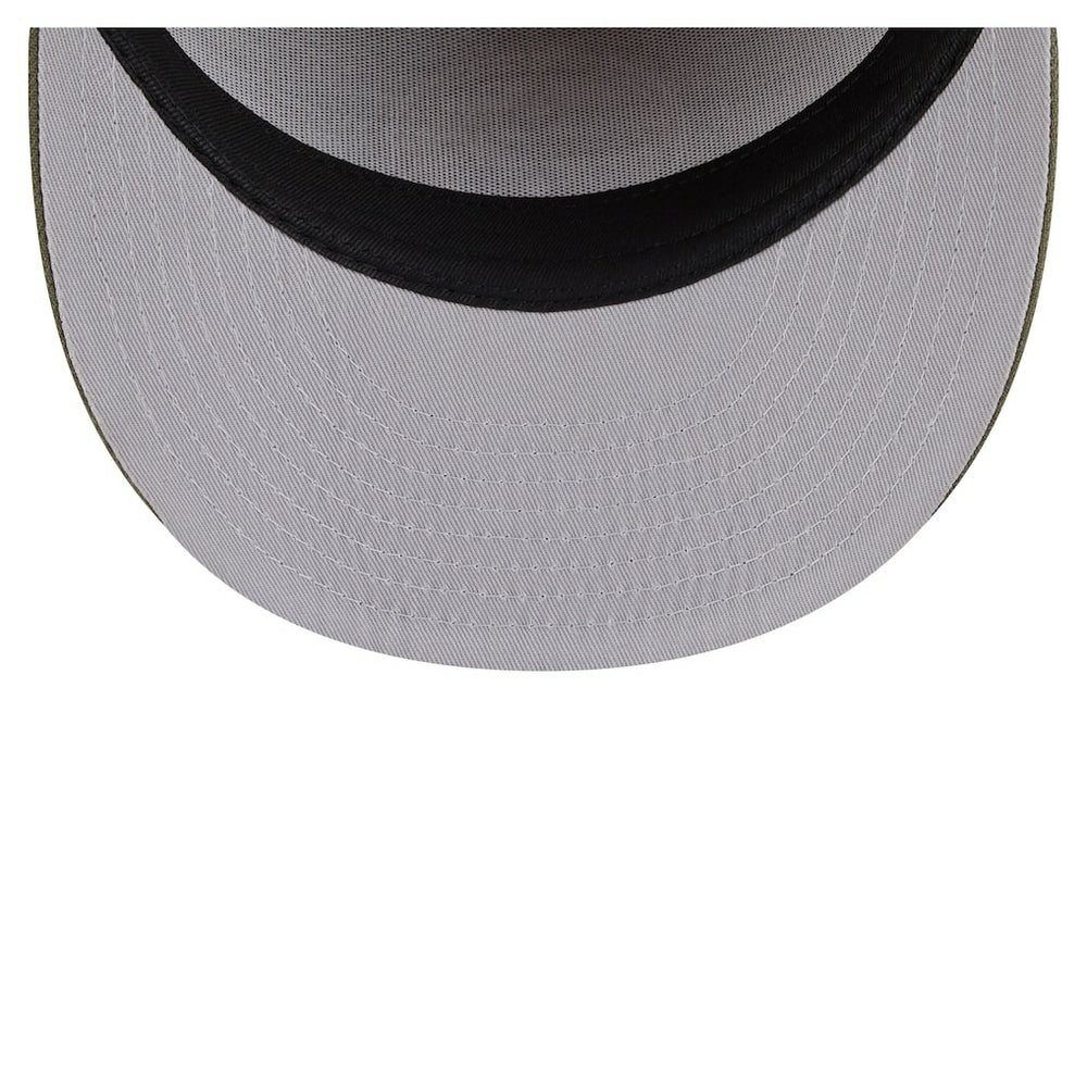 Pittsburgh Steelers New Era Two-Tone Color Pack Split Panel 59FIFTY Fitted Hat - Olive/Brown discount