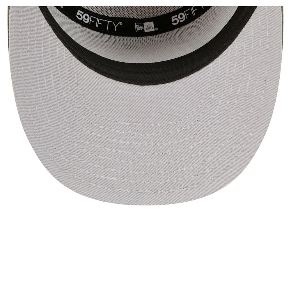 Kansas City Chiefs New Era Two-Tone Color Pack Split Panel 59FIFTY Fitted Hat - Olive/Brown outlet