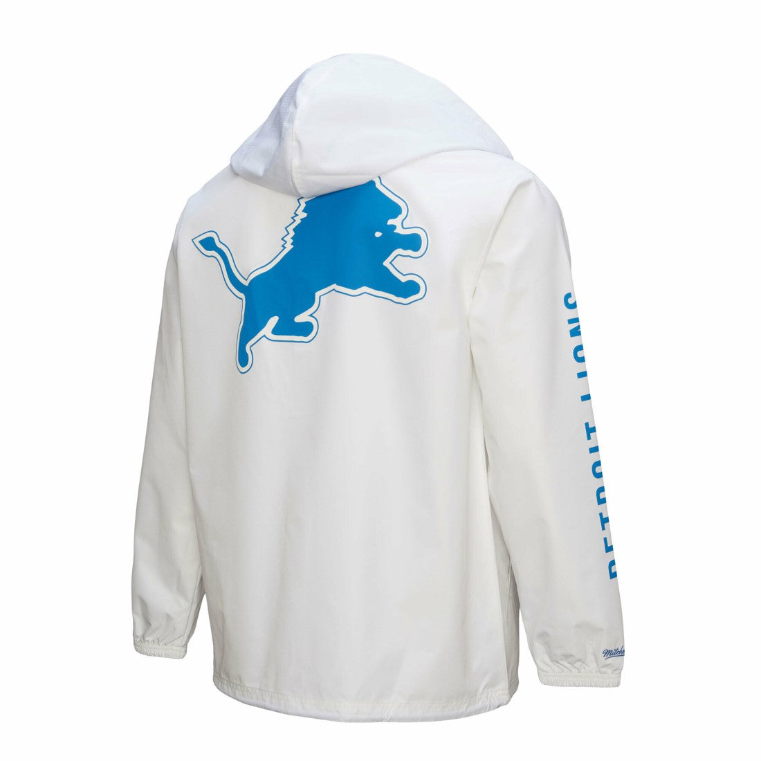 Detroit Lions Vintage Logo Coaches Full-Snap Hoodie Jacket - White for sale